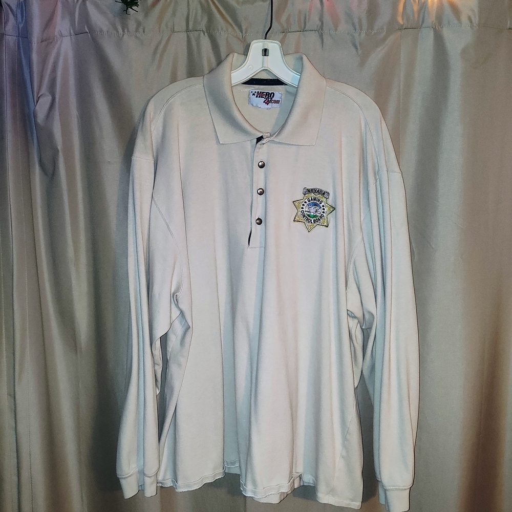 Stylish Cream Men's Polo Shirt